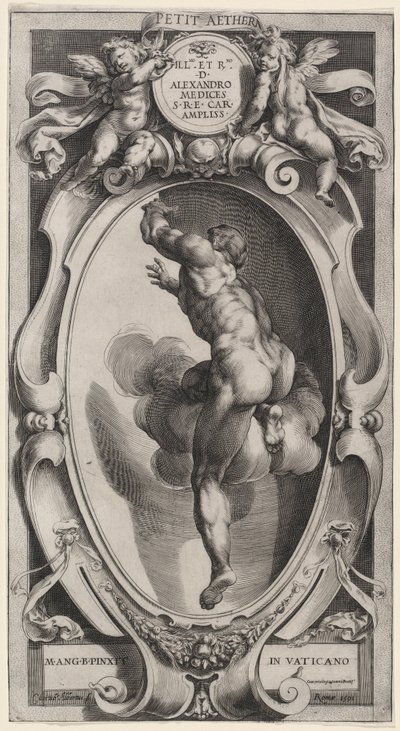 Um Espírito Abençoado de Cherubino Alberti after Michelangelo