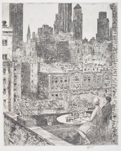 Primavera de Nova Iorque de Childe Frederick Hassam