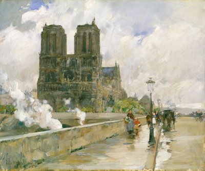 Catedral de Notre Dame, Paris de Childe Frederick Hassam