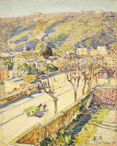 Posillipo, Itália de Childe Frederick Hassam