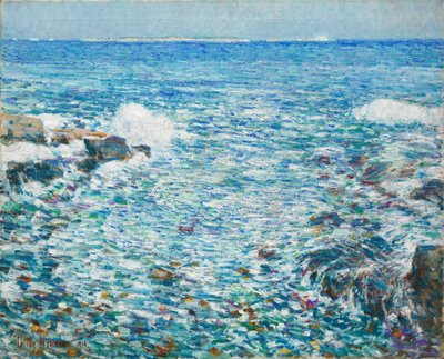 Surf, Ilhas de Shoals de Childe Frederick Hassam