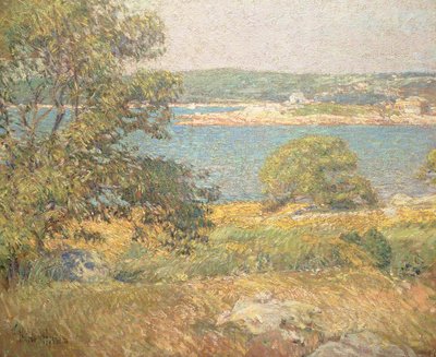 Ten Pound Island, c.1896-99 (óleo sobre tela) de Childe Frederick Hassam