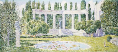 Os Jardins Bartlett, Amagansett de Childe Frederick Hassam