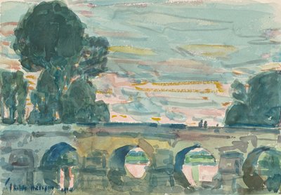 A Ponte de Grez de Childe Frederick Hassam