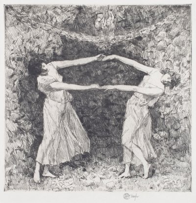 A Dança do Loureiro de Childe Frederick Hassam