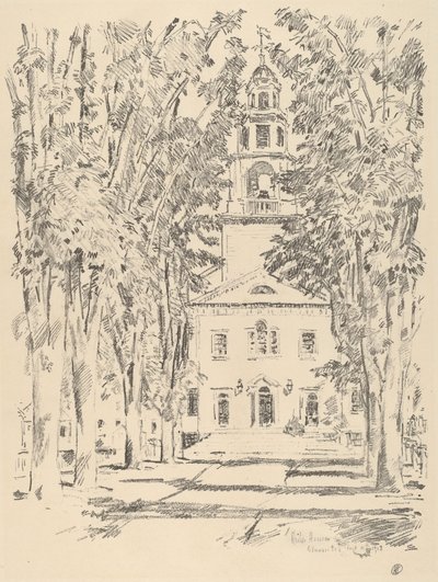 Igreja colonial, Gloucester de Childe Hassam