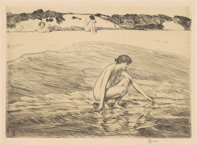 Maré alta, Montauk de Childe Hassam