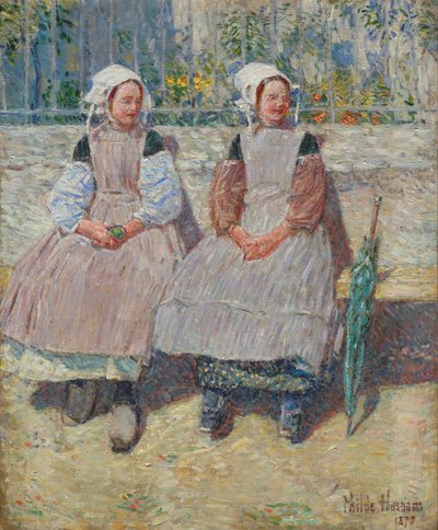 À luz do sol de Childe Hassam