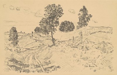 Paisagem, Terra de Nod de Childe Hassam