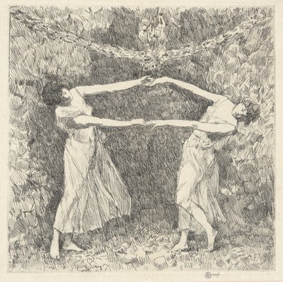 Dança do Louro de Childe Hassam