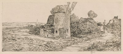 Moinho de vento de Long Island, 1929 de Childe Hassam