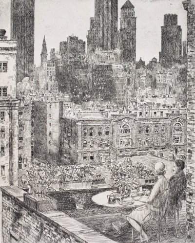 Nova Iorque, primavera de 1931 de Childe Hassam
