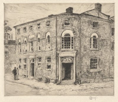 Antiga Alfândega, Portsmouth, 1915 de Childe Hassam