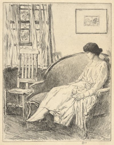 Janela aberta de Childe Hassam