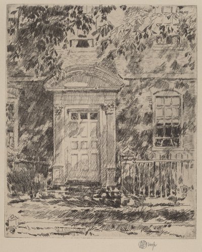 Porta de Portsmouth de Childe Hassam