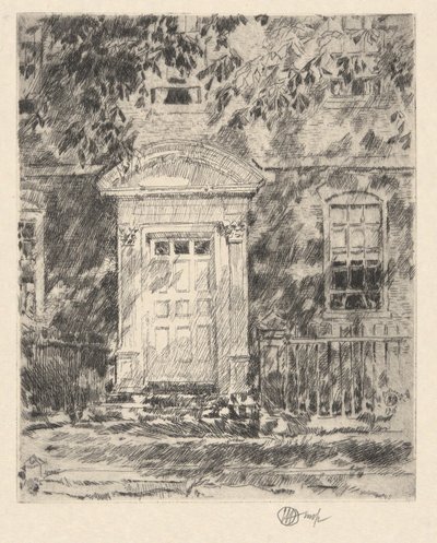 Porta de Portsmouth de Childe Hassam