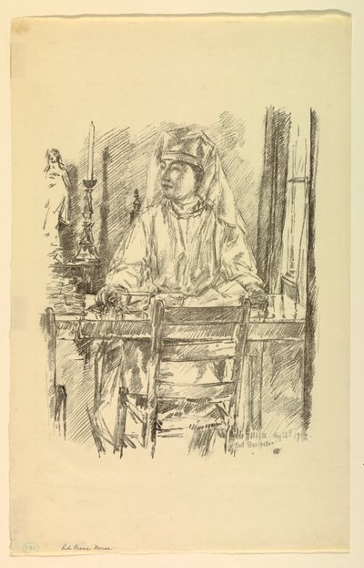 Enfermeira da Cruz Vermelha de Childe Hassam
