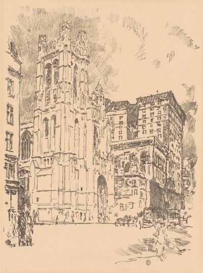 St. Thomas, Nova York de Childe Hassam