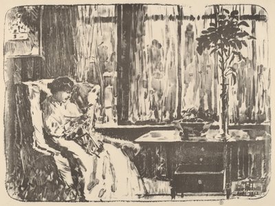 A cortina larga de Childe Hassam