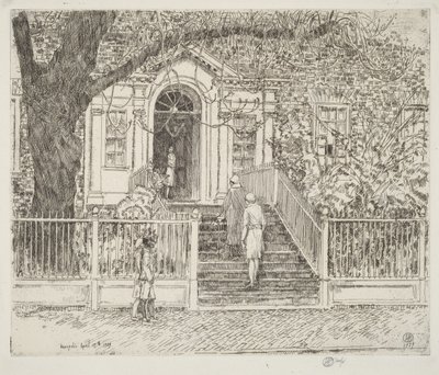 A casa Chase de Childe Hassam