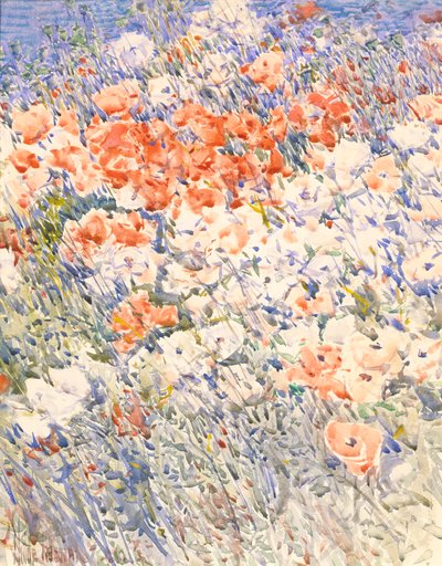 O jardim da ilha de Childe Hassam