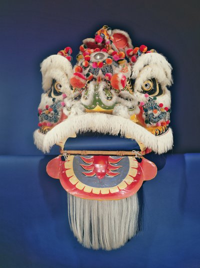 Leão Dançando, Hong Kong (papel machê) de Chinese School