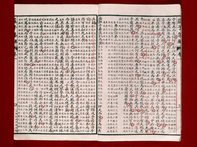 Página de um Livro de Poesia de Chuang-Tzu (tinta sobre papel) de Chinese School