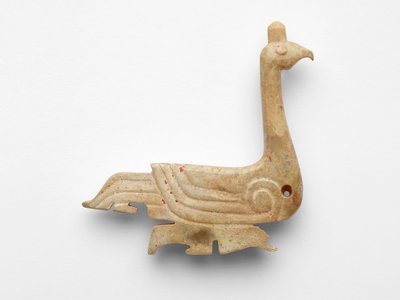 Pingente em forma de ave aquática, c.1050-c.950 aC de Chinese School