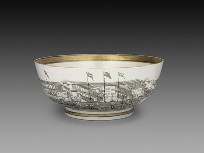 Punch Bowl, c.1800 de Chinese School