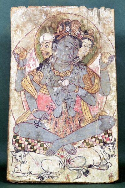 Shiva de Dandan-Willia, Hotan, c.500-527 aC de Chinese School