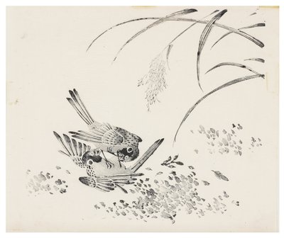 Ten Bamboo Series, século 18 de Chinese School