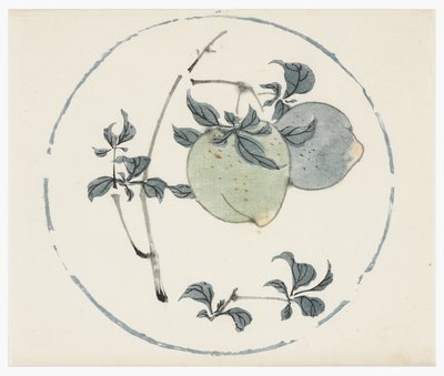 Ten Bamboo Series, século 18 de Chinese School