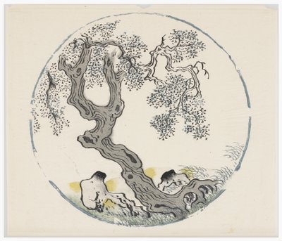 Ten Bamboo Series, século 18 de Chinese School