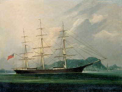 O navio "Moravian de Chinese School