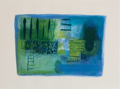 Jardim azul, 2003 de Ching Fun Tso