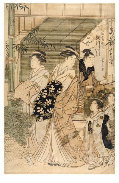 paisagem de Chobunsai Eishi
