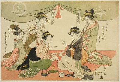Naniwaya aconteceu plano de Chobunsai Eishi
