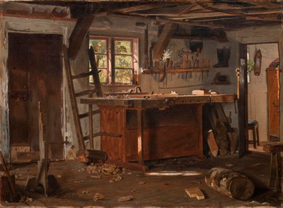 Uma oficina de carpinteiro de Christen Dalsgaard