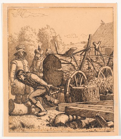Ilustração para S. St. Blicher, As Três Evas Sagradas de Christen Dalsgaard