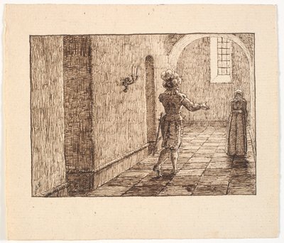 Ilustração para S. St. Blicher, As Três Evas Sagradas de Christen Dalsgaard