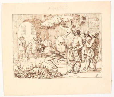 Ilustração para S. St. Blicher, As Três Evas Sagradas de Christen Dalsgaard