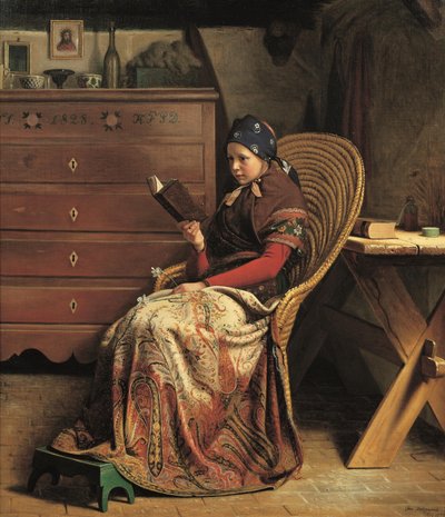 Num pinhal. Estudo de Christen Dalsgaard