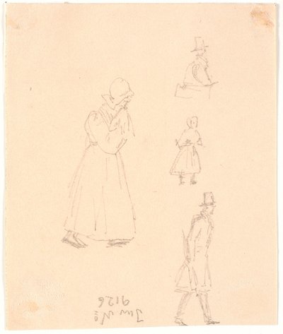 Figurrids de fogo de Christen Købke