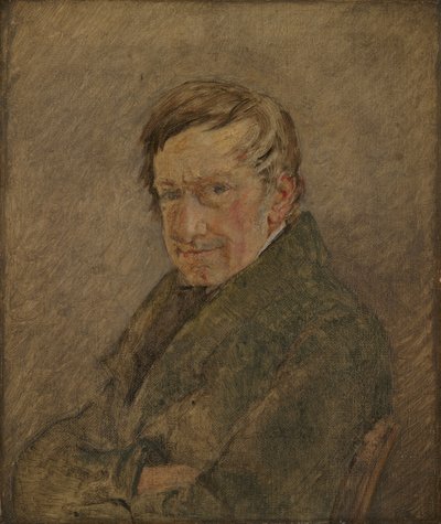 Retrato do Pintor de Animais C.D. edifícios de Christen Købke