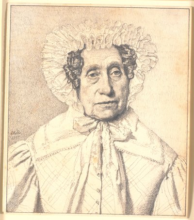 Retrato de Maren Krohn, née Rasmussen de Christen Købke