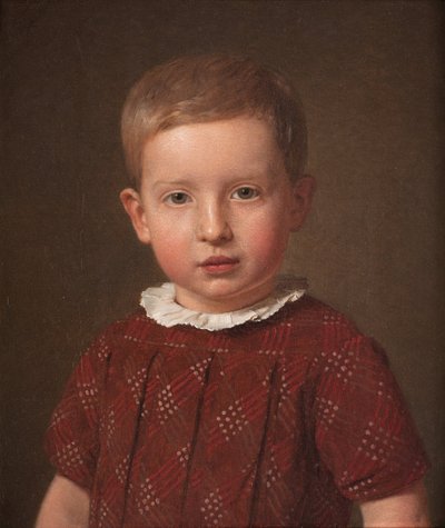 Johan Jacob Krohn, sobrinho do artista, em criança de Christen Købke