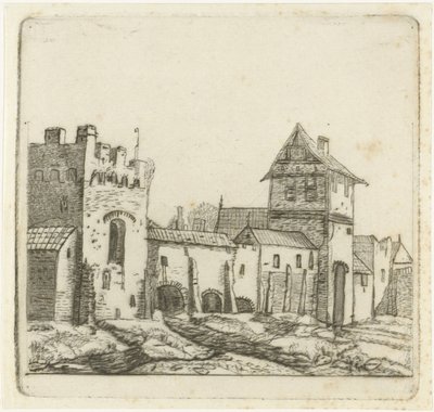 Muralhas da cidade de Christiaan Friedrich Ruppe
