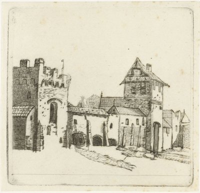 Muralhas da cidade de Christiaan Friedrich Ruppe