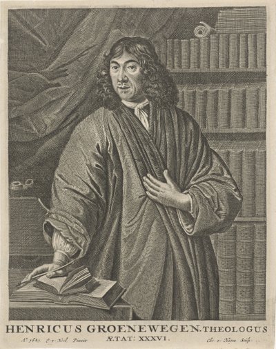 Retrato de Henricus Groenewegen de Christiaan Hagen