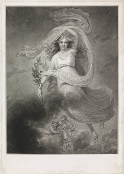Alegoria da Paz de Amiens, 1802 de Christiaan Josi